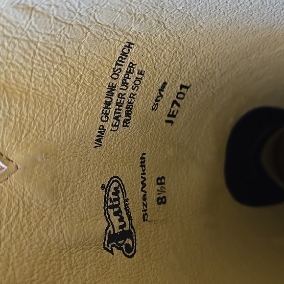 Justin Square Toe Boots - Picture 5 of 7